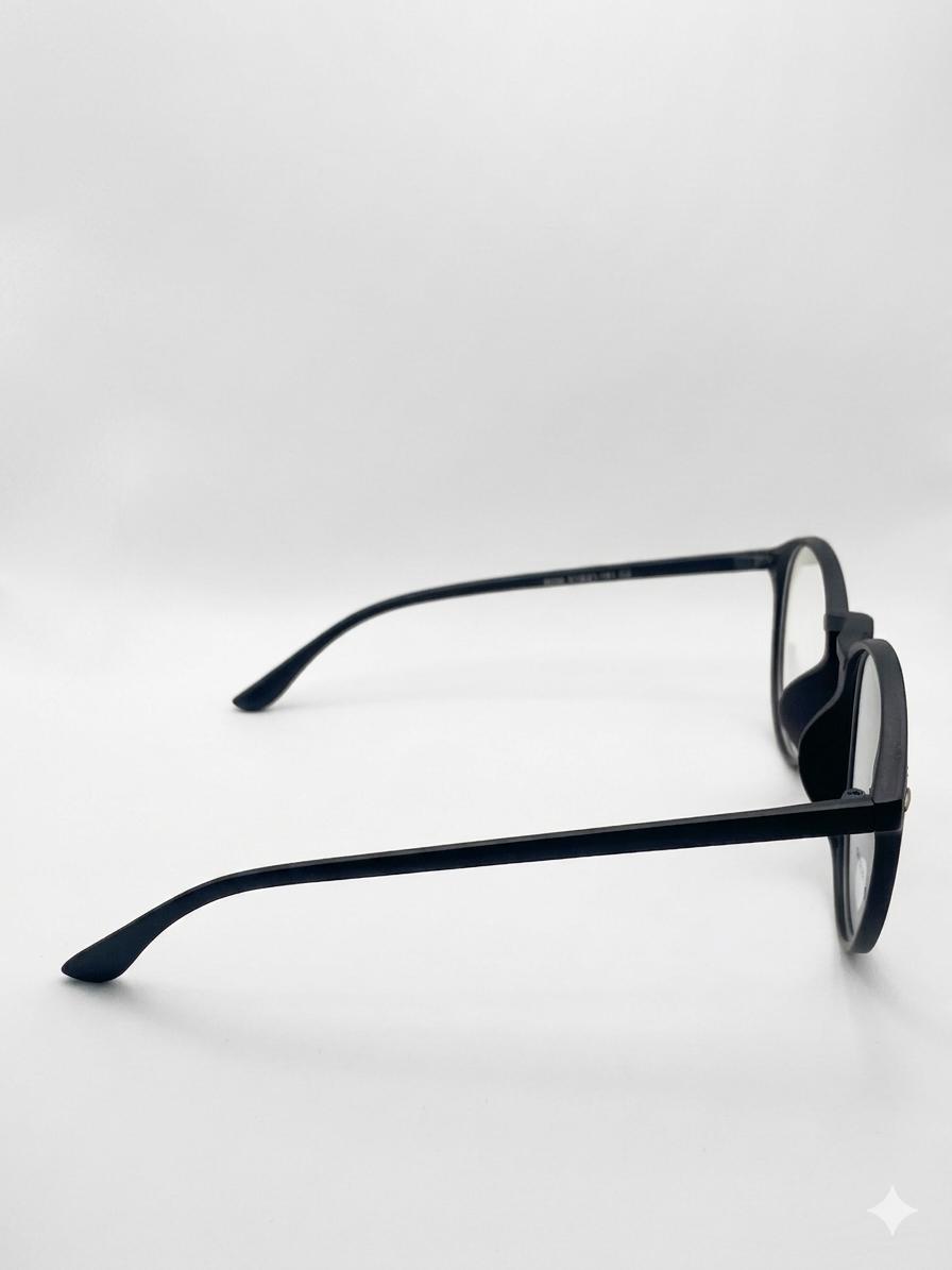 Lentes de Descanso Confort Black – Estilo Intelectual y Protección Diaria