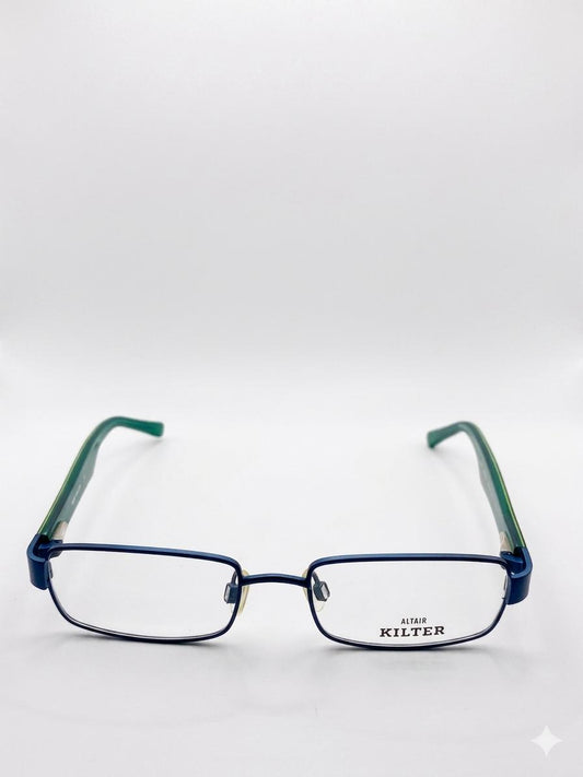Lentes de Medida Altair Kilter – Montura Semi-Rectangular Azul y Verde