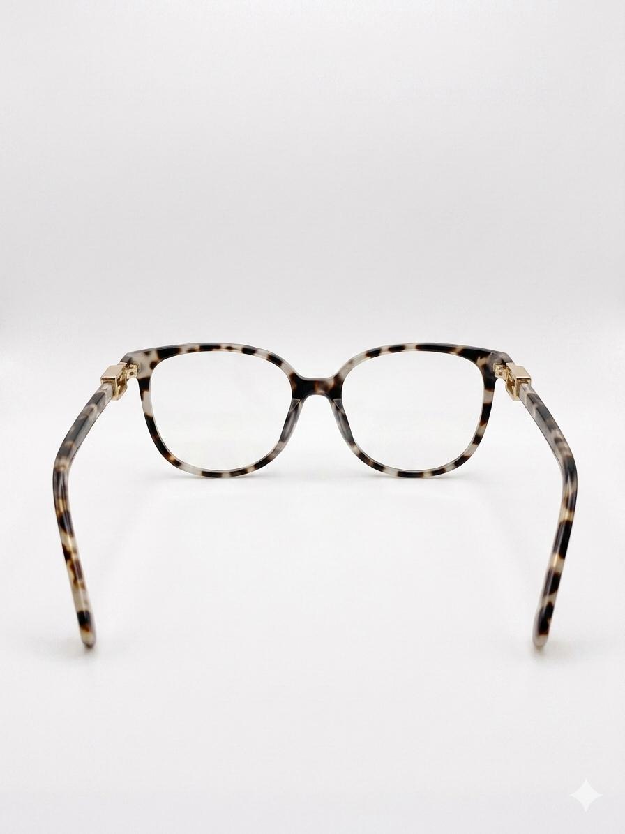 Gafas Oftálmicas Fendi - Montura de Carey con Detalles Dorados
