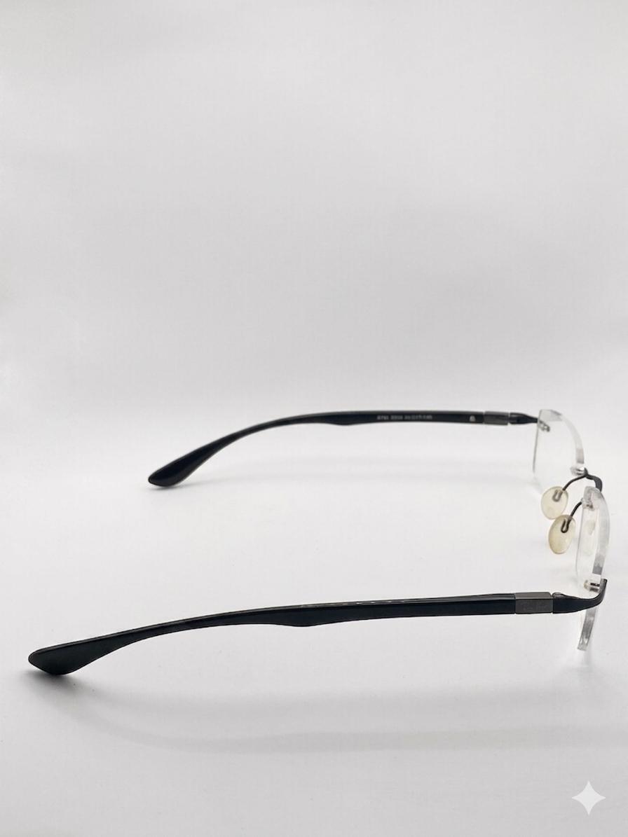 Montura Ofálmica Ray-Ban Rimless Al Aire – Elegancia Minimalista y Ligereza Premium