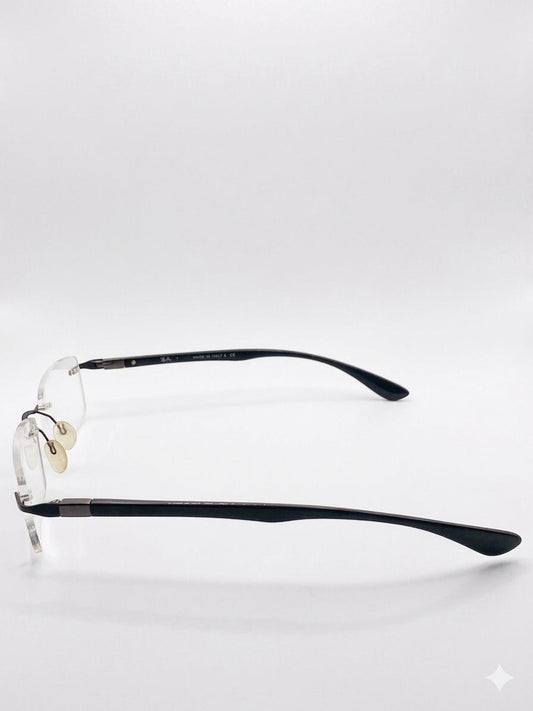 Montura Ofálmica Ray-Ban Rimless Al Aire – Elegancia Minimalista y Ligereza Premium