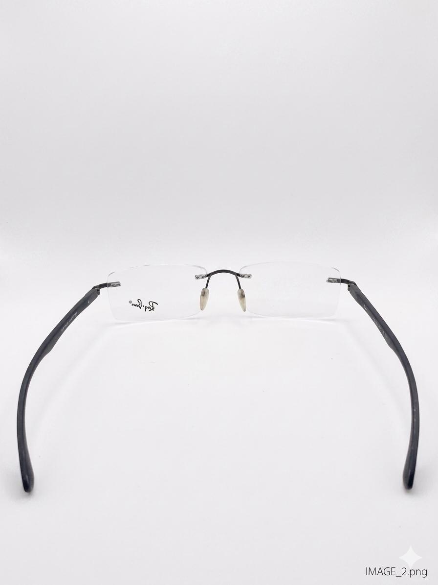 Montura Ofálmica Ray-Ban Rimless Al Aire – Elegancia Minimalista y Ligereza Premium