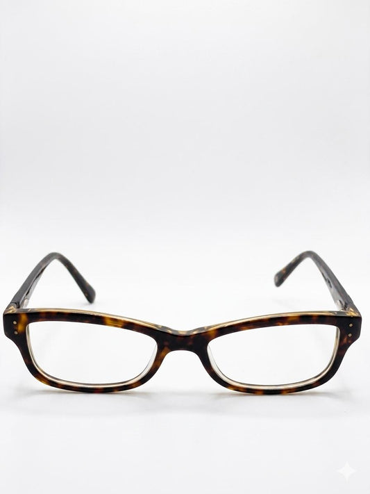 Lentes Ópticos Kilter – Montura Cuadrada de Acetato Estilo Carey (Tortoise)