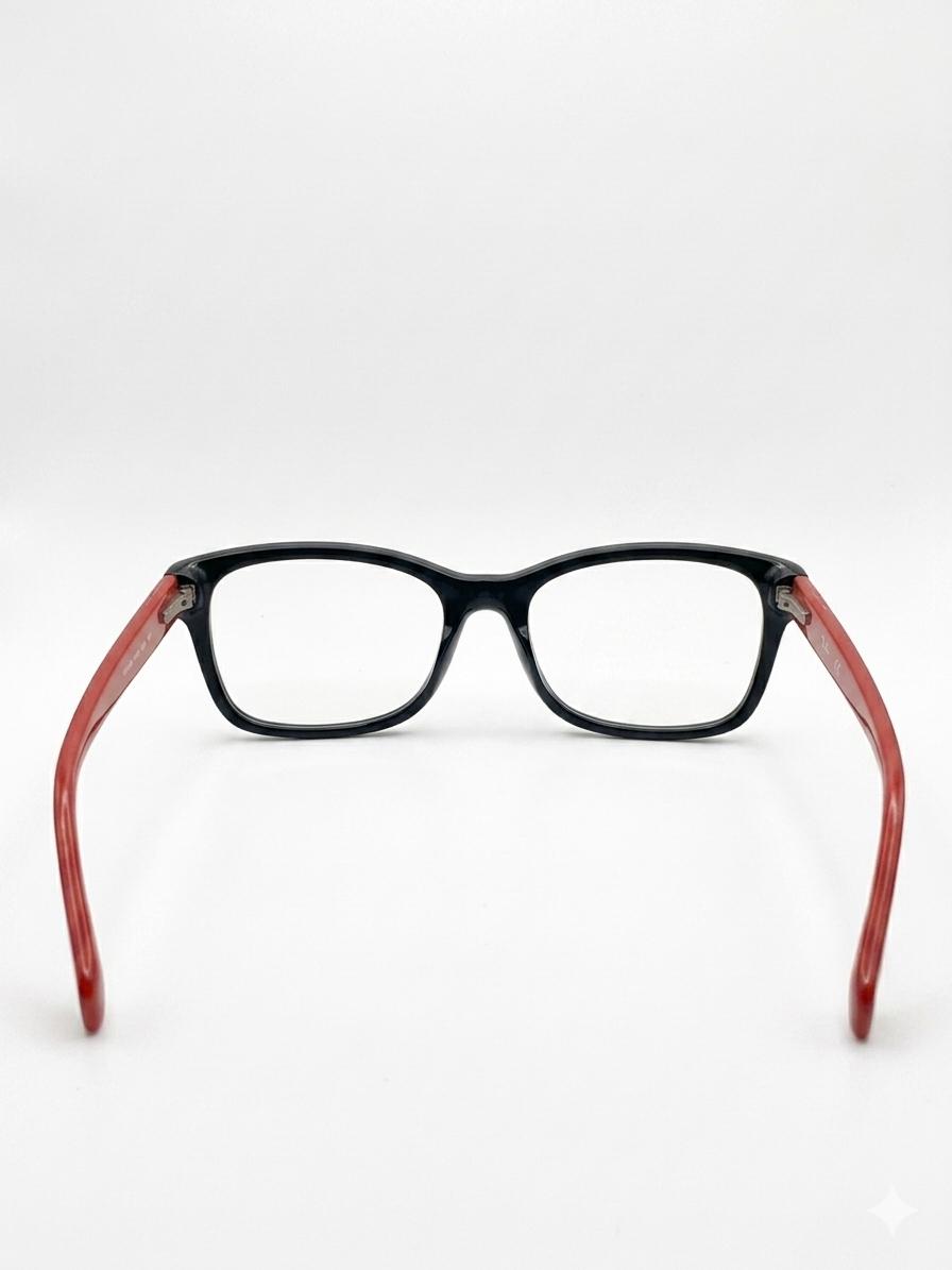 Oftálmico Ray-Ban Cat-Eye – Negro y Rojo