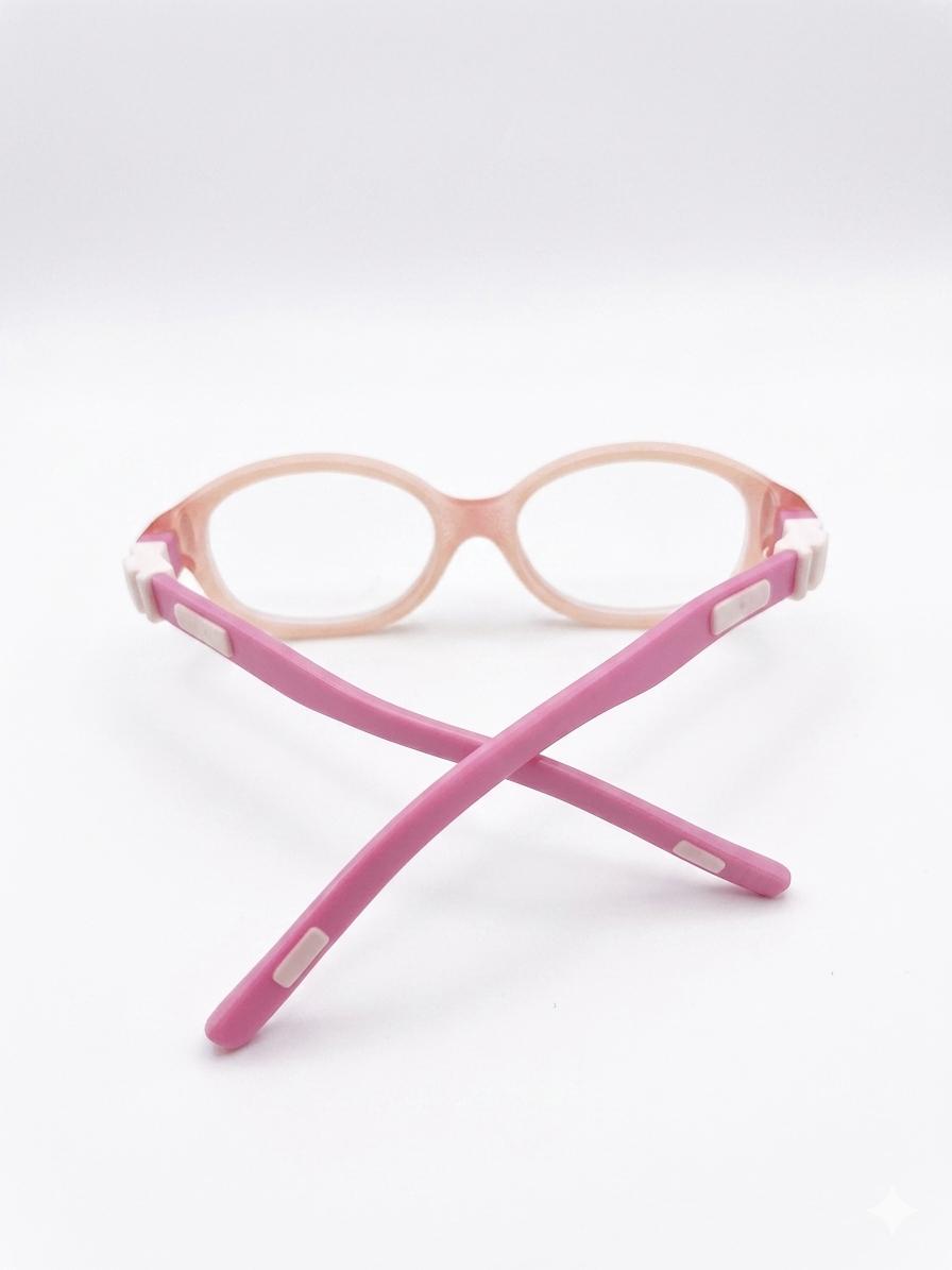 Lentes Ópticos para Niños Maxima Kids – Modelo TR-90 Transparente Rosa