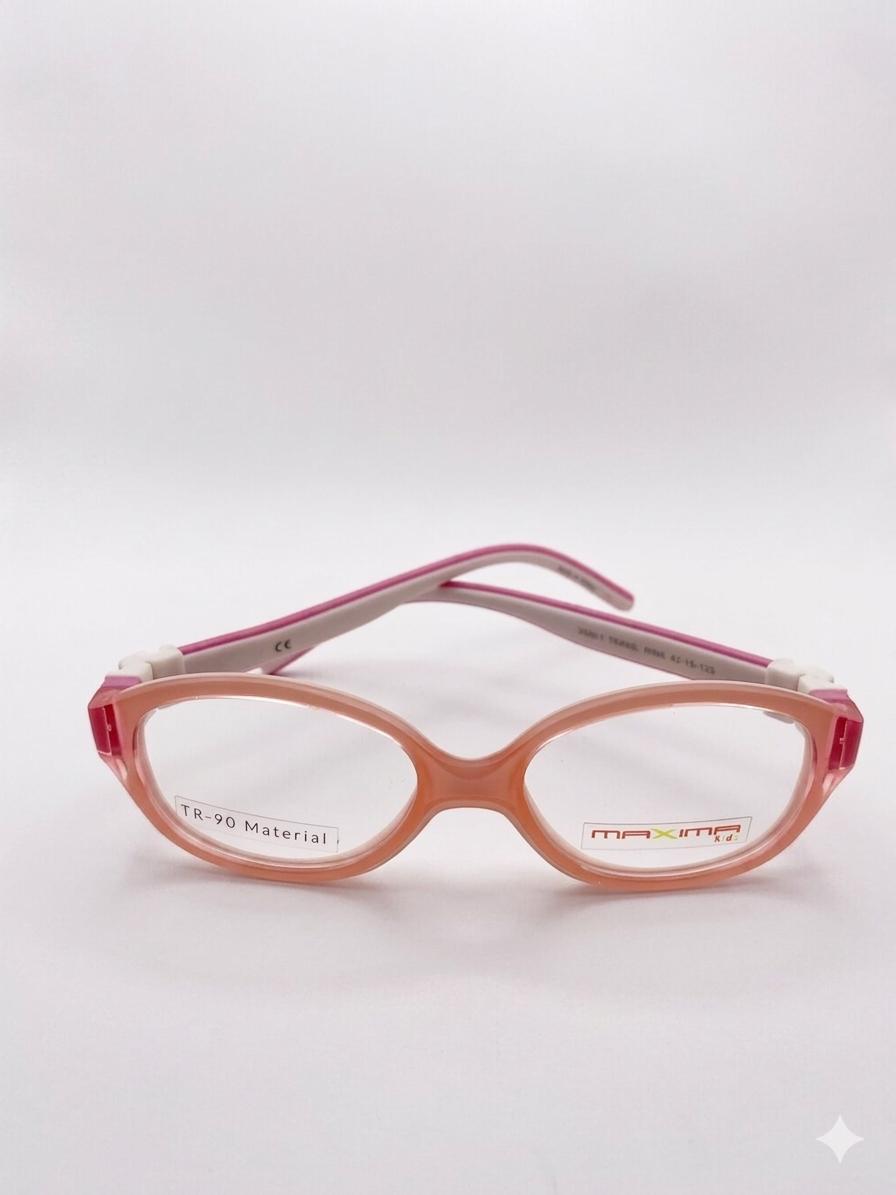Lentes Ópticos para Niños Maxima Kids – Modelo TR-90 Transparente Rosa