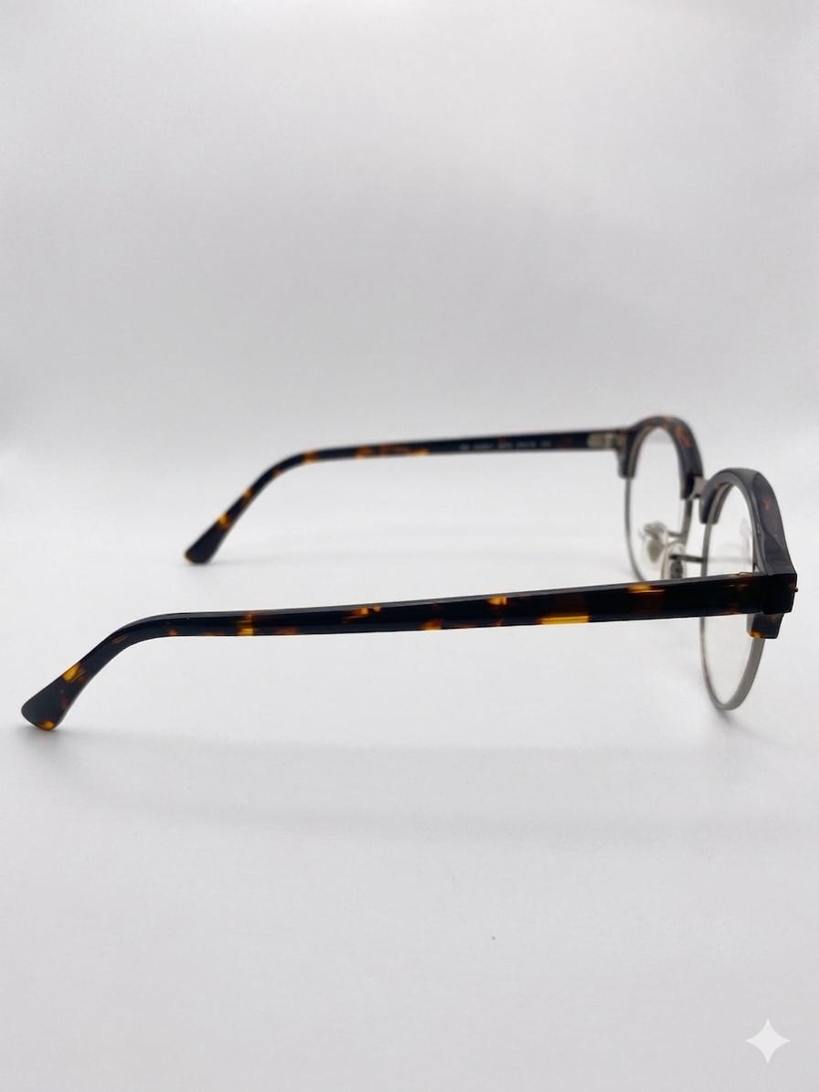 Gafas de Vista Ray-Ban Clubround (Estilo Carey y Plata)e