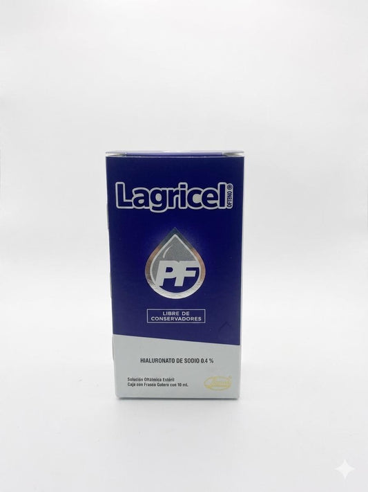 Lagricel OFTENO PF 0.4% – Solución Oftálmica Estéril Libre de Conservadores (Frasco Gotero 10 mL)