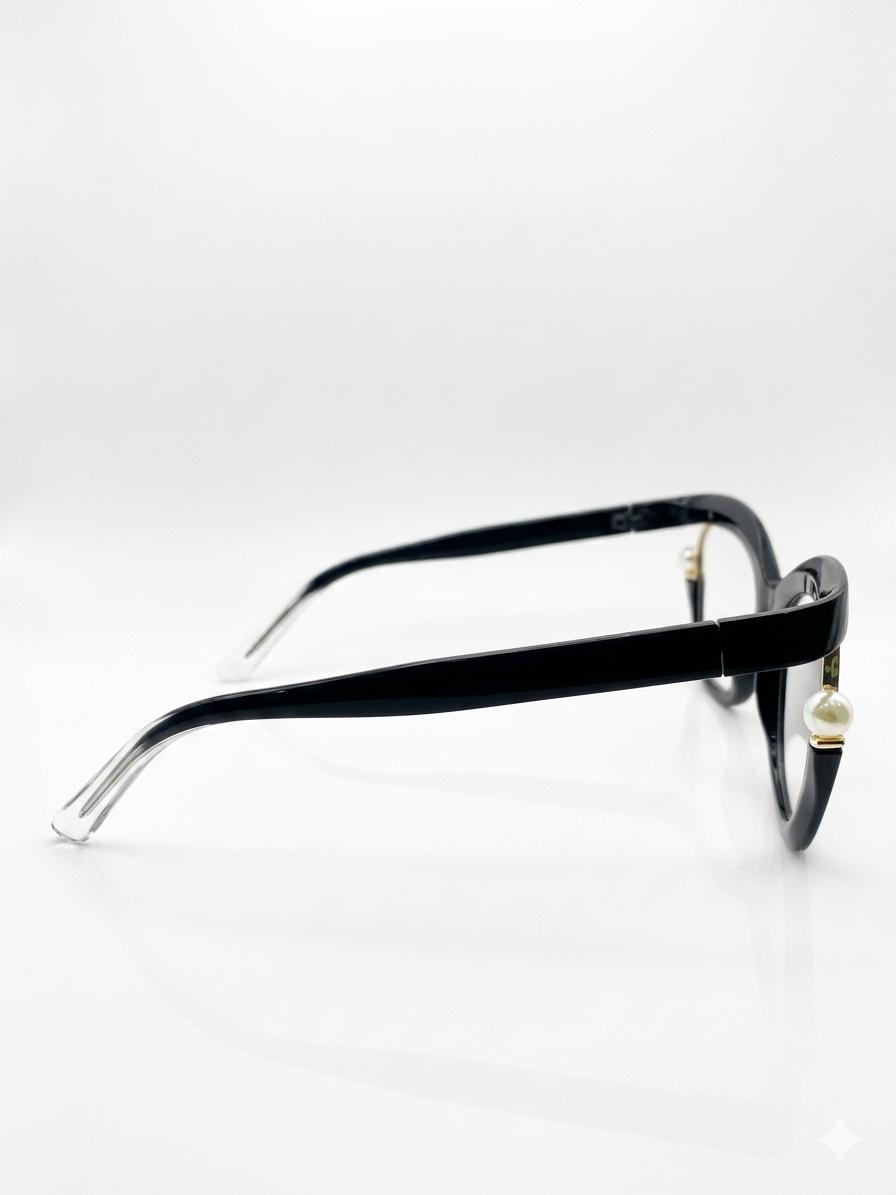 💎 Montura Cat-Eye con Detalles de Perlas Premium