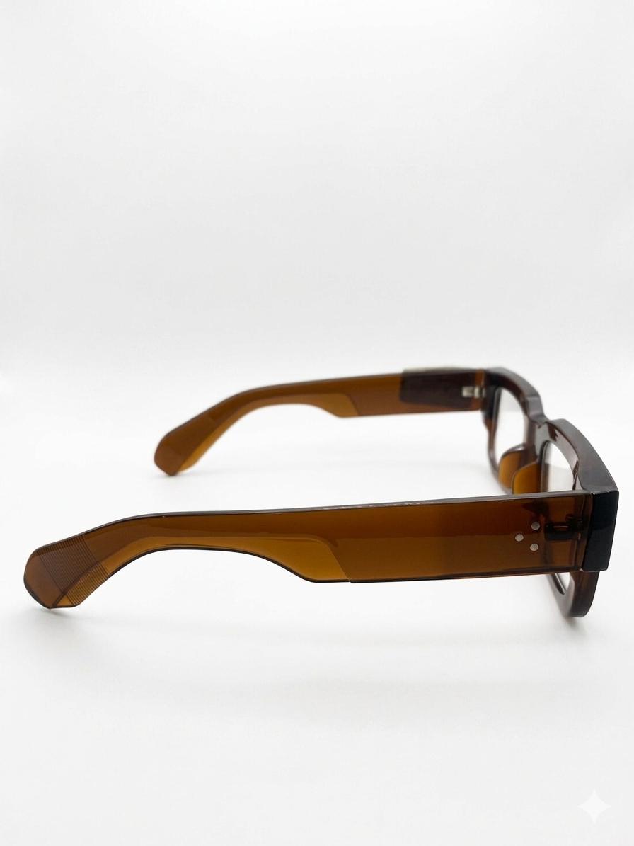 Montura Premium Retro Acetate – Elegant Brown