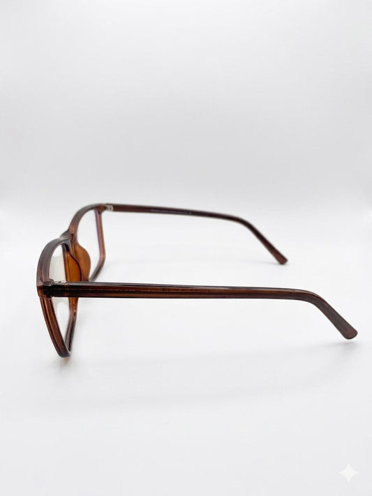 Gafas de Vista VACO Vision – Montura Rectangular Carey Marrón Elegante