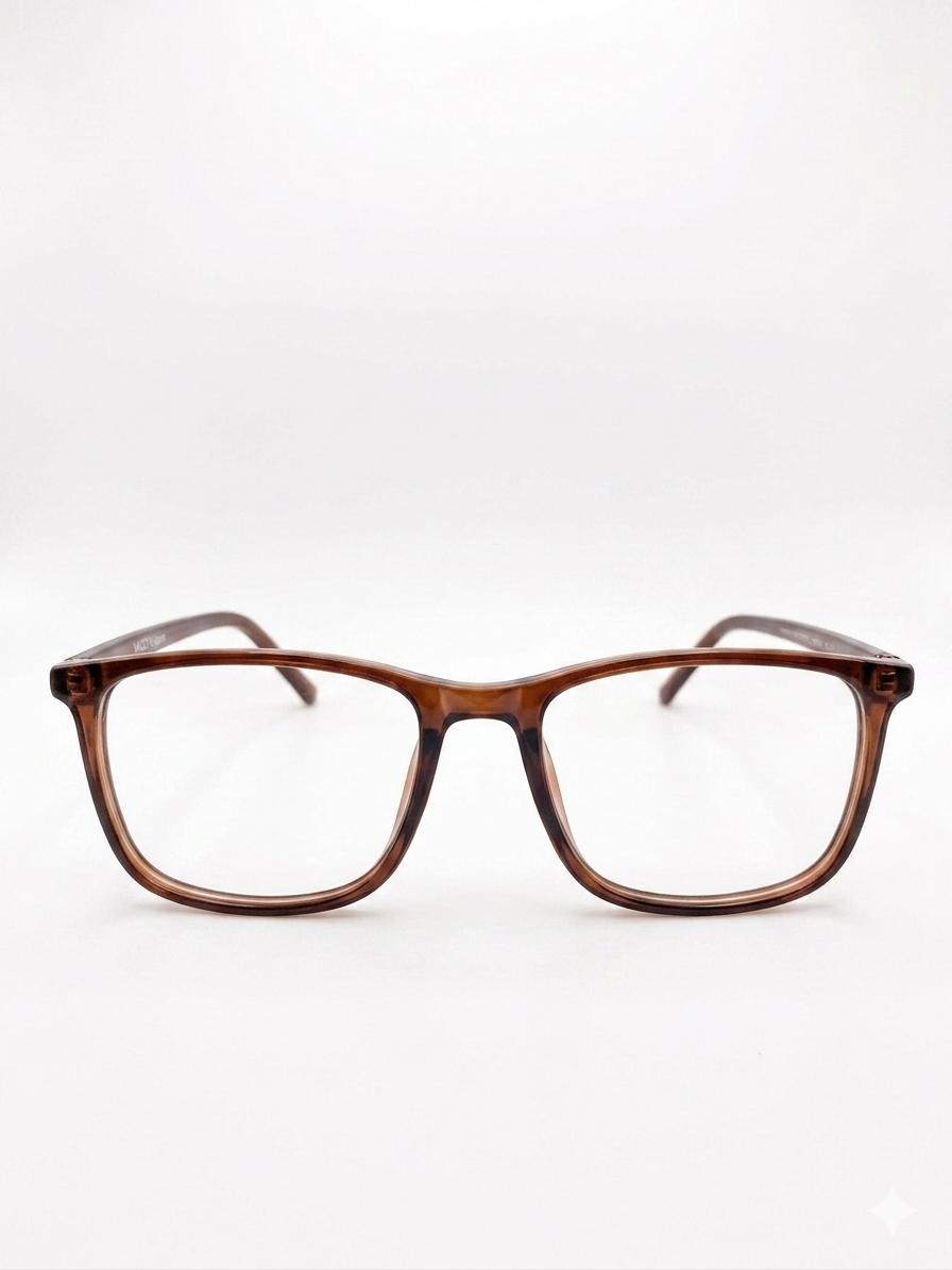 Gafas de Vista VACO Vision – Montura Rectangular Carey Marrón Elegante