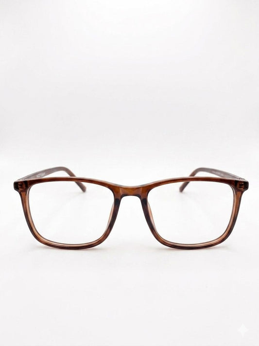 Gafas de Vista VACO Vision – Montura Rectangular Carey Marrón Elegante