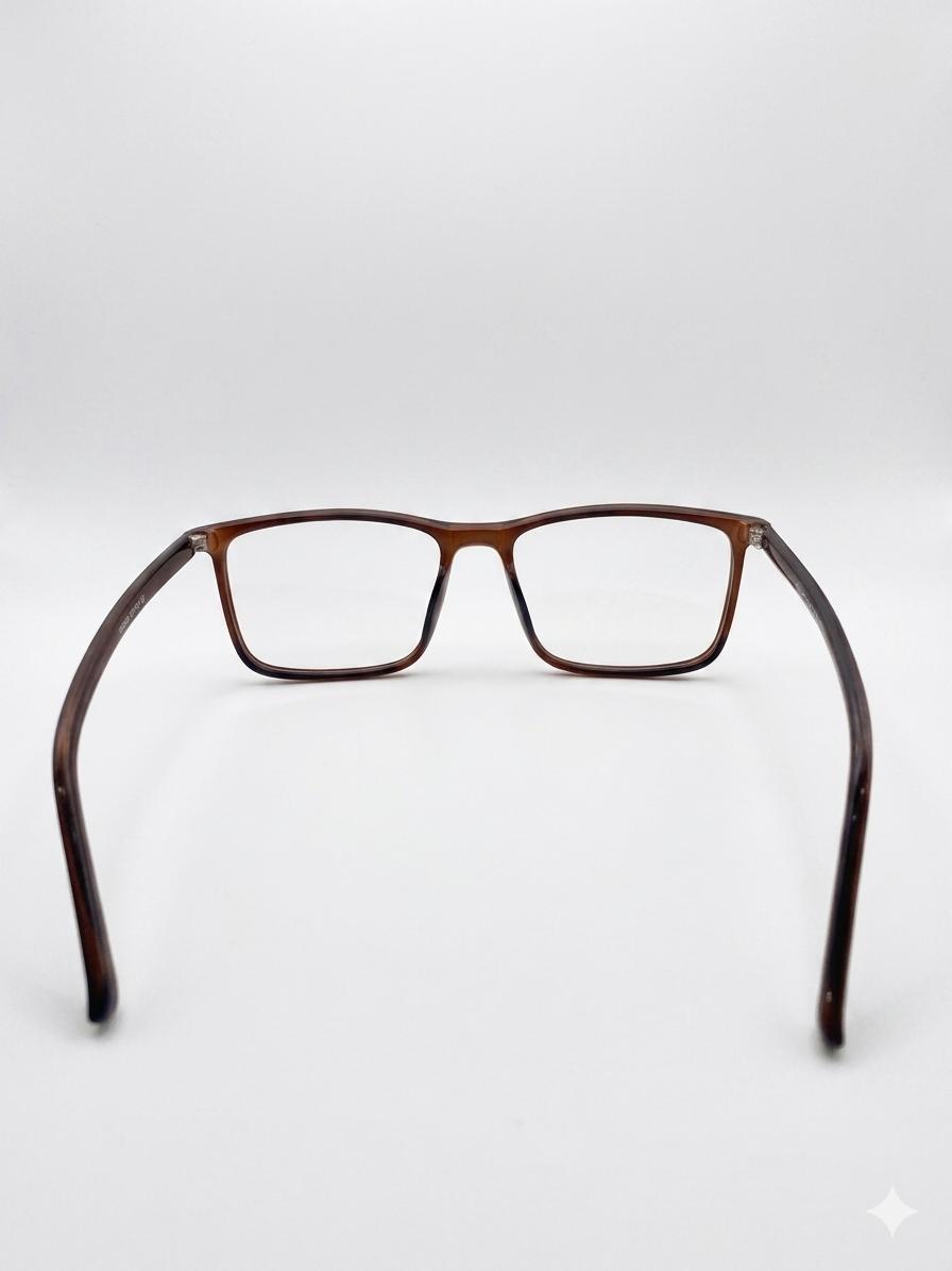 Gafas de Vista VACO Vision – Montura Rectangular Carey Marrón Elegante