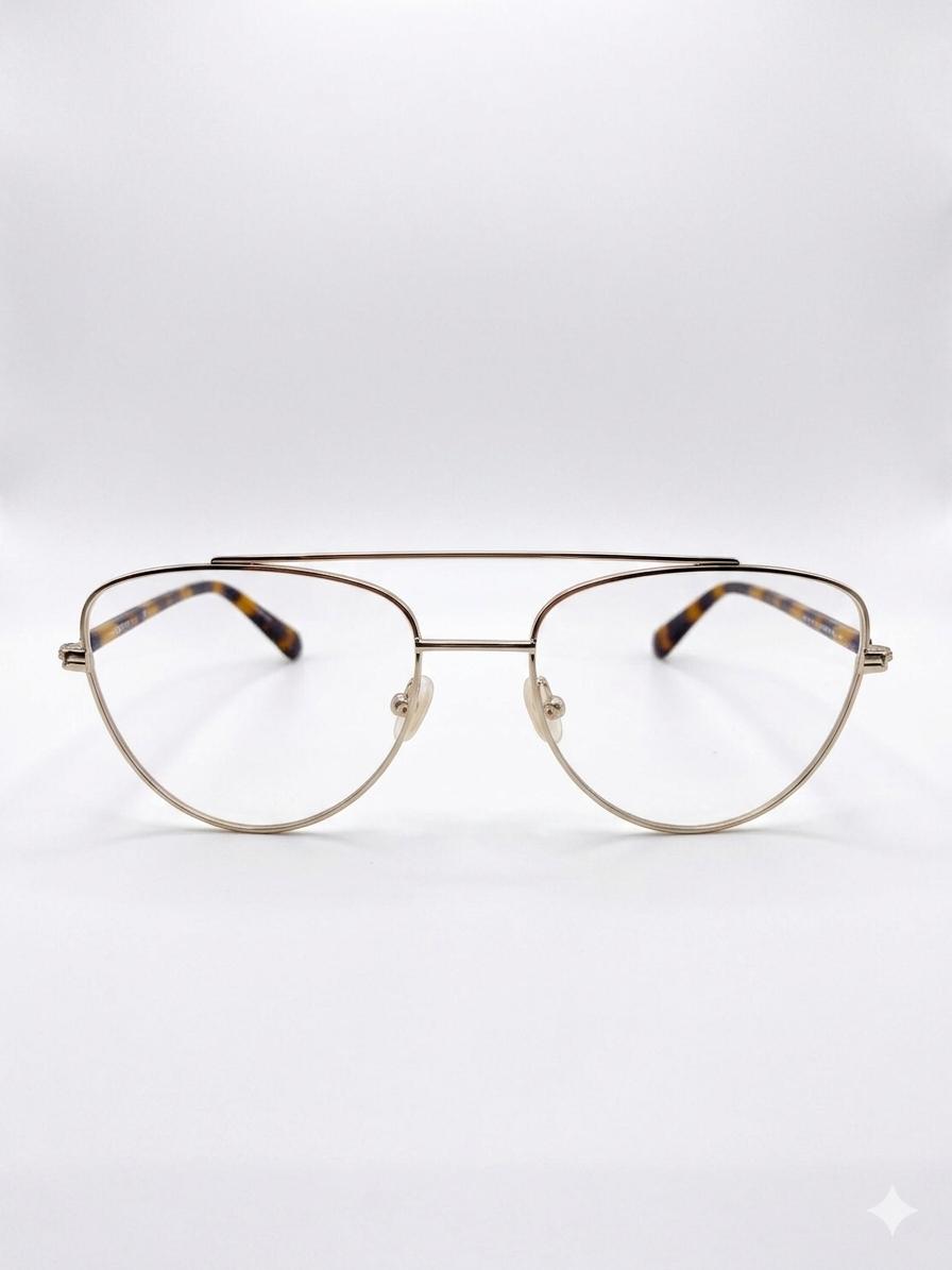 Calvin Klein Jeans – Gafas de Vista Estilo Aviador