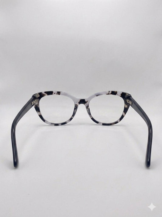 Montura Anne Klein – Elegancia de Carey en Gris y Negro