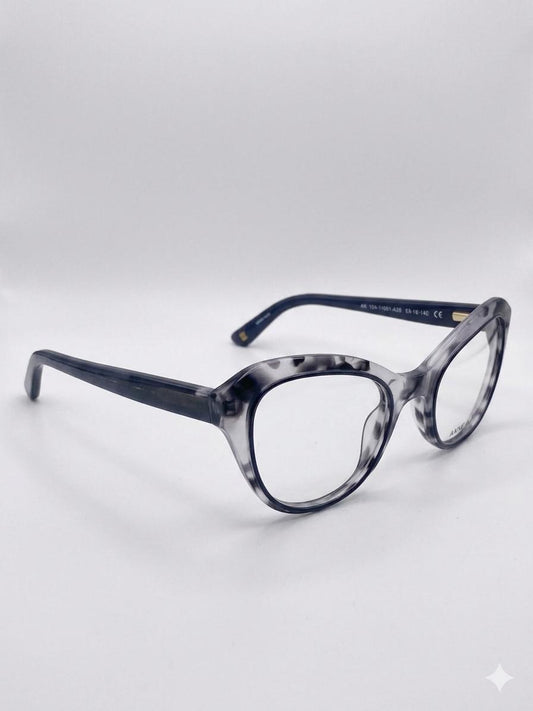 Montura Anne Klein – Elegancia de Carey en Gris y Negro