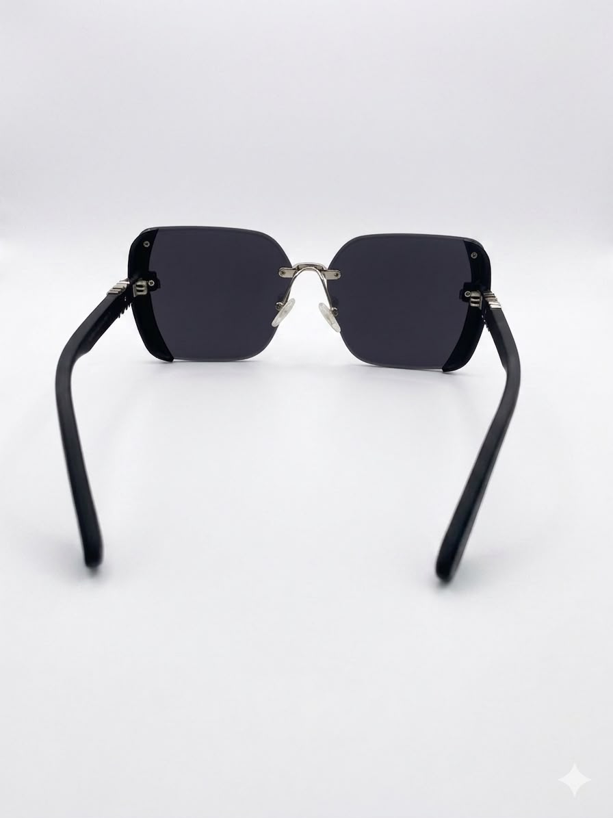 Gafas de Sol Miu Miu con Detalle de Glitter y Logotipo