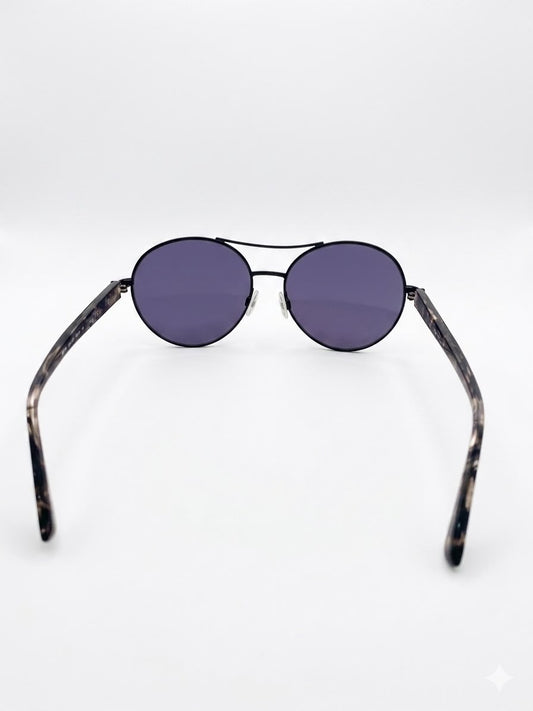 Lentes de Sol Bebe para Mujer - Estilo Aviador Circular con Detalles en Cristales