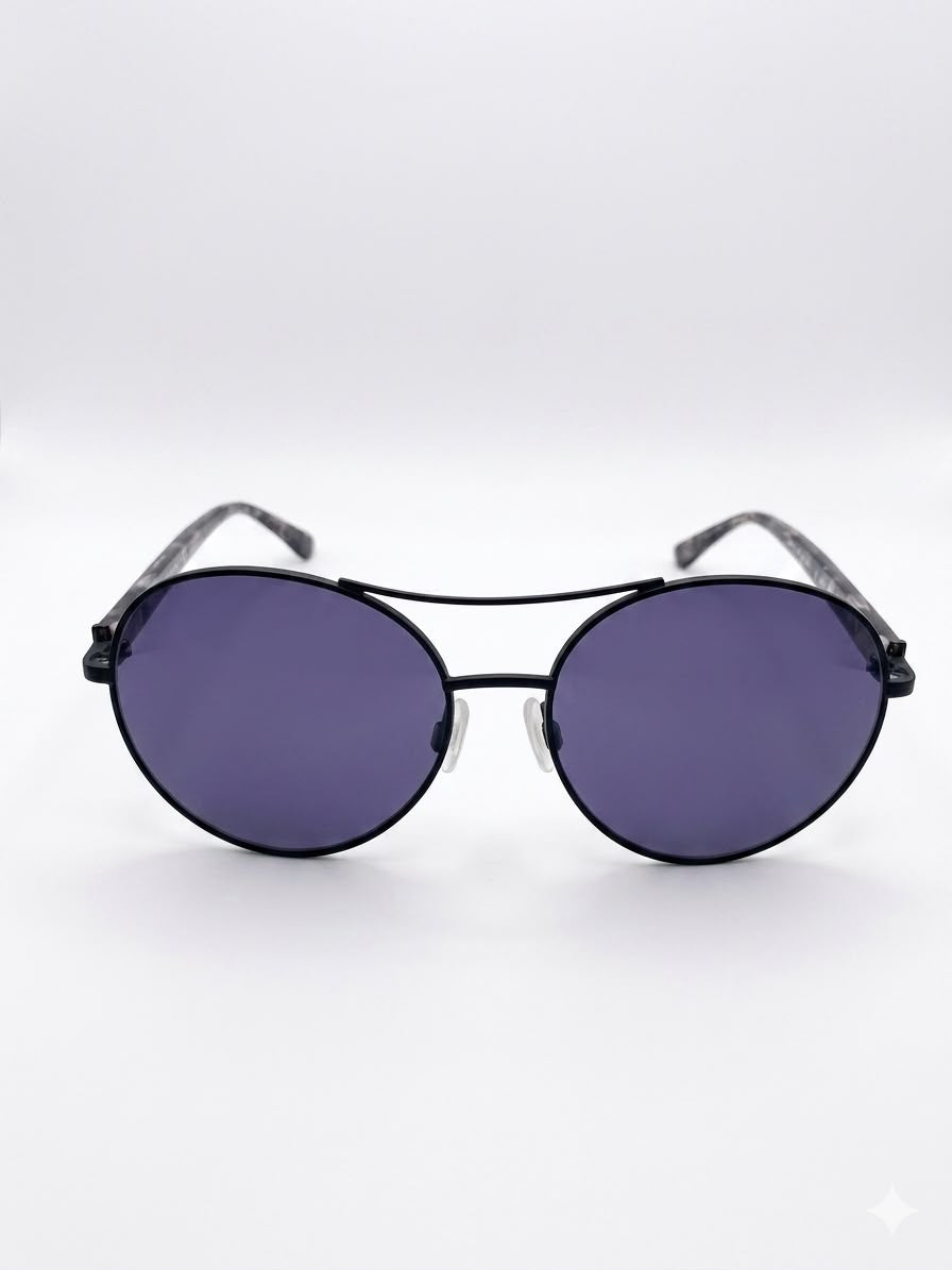 Lentes de Sol Bebe para Mujer - Estilo Aviador Circular con Detalles en Cristales