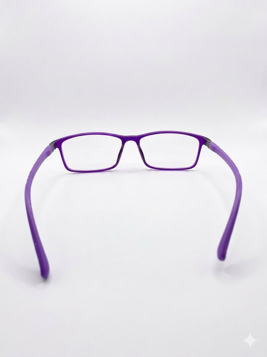 Montura Óptica de Diseño Moderno en Color Violeta (Modelo 8036)