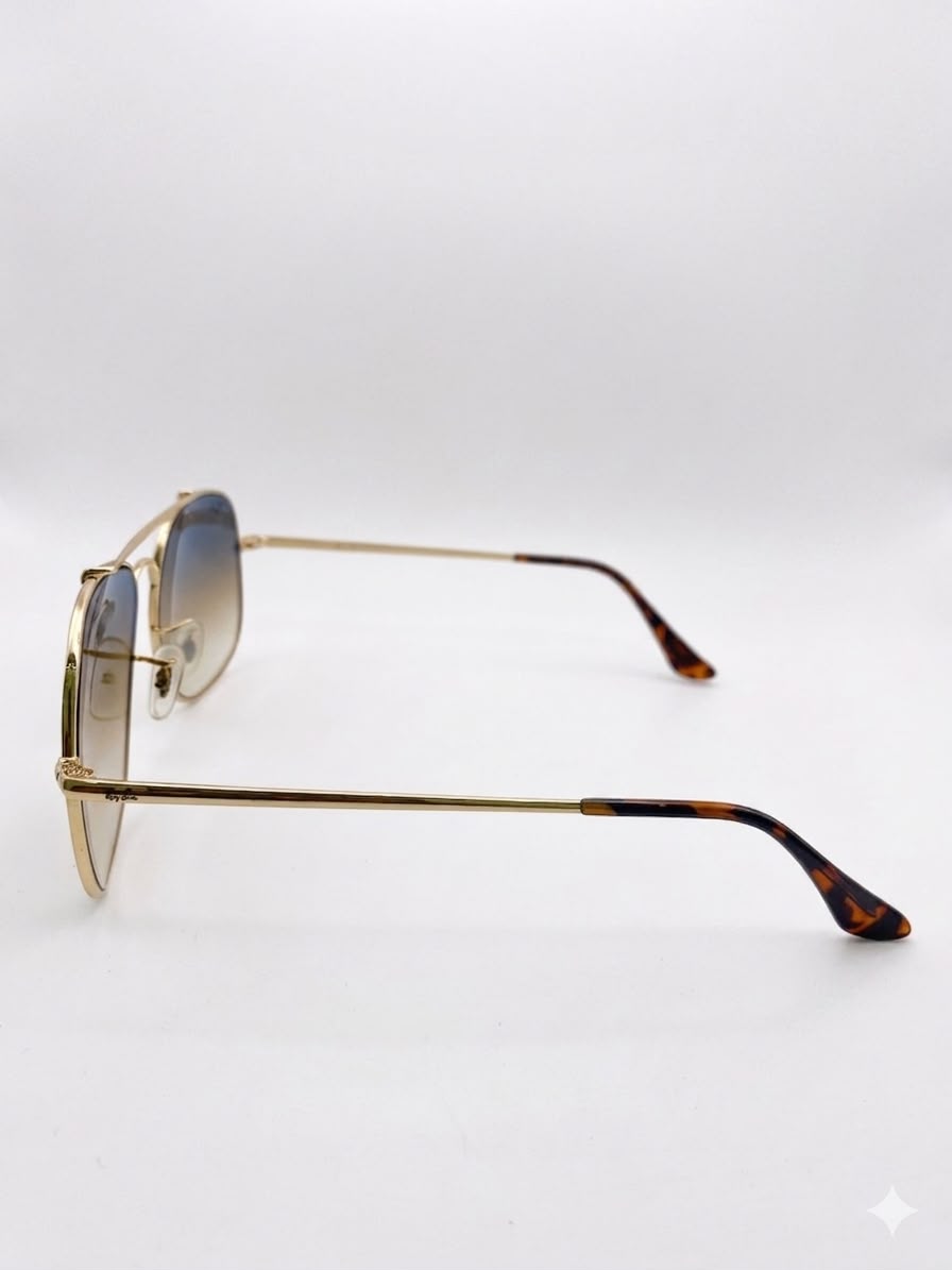 Gafas de sol estilo aviador Ray-Ban en tono dorado