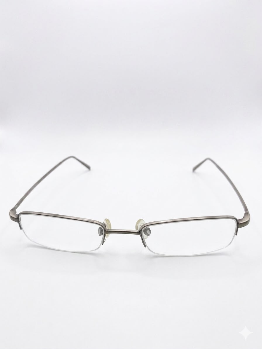 Gafas graduadas Jeff Banks London - Montura al aire de acero inoxidable