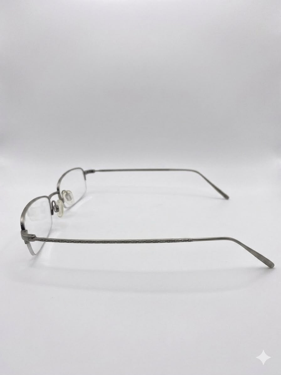 Gafas graduadas Jeff Banks London - Montura al aire de acero inoxidable