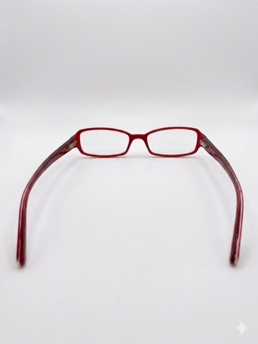 Lentes Oftálmicos Coach - Armazón Rojo Estilo Clásico