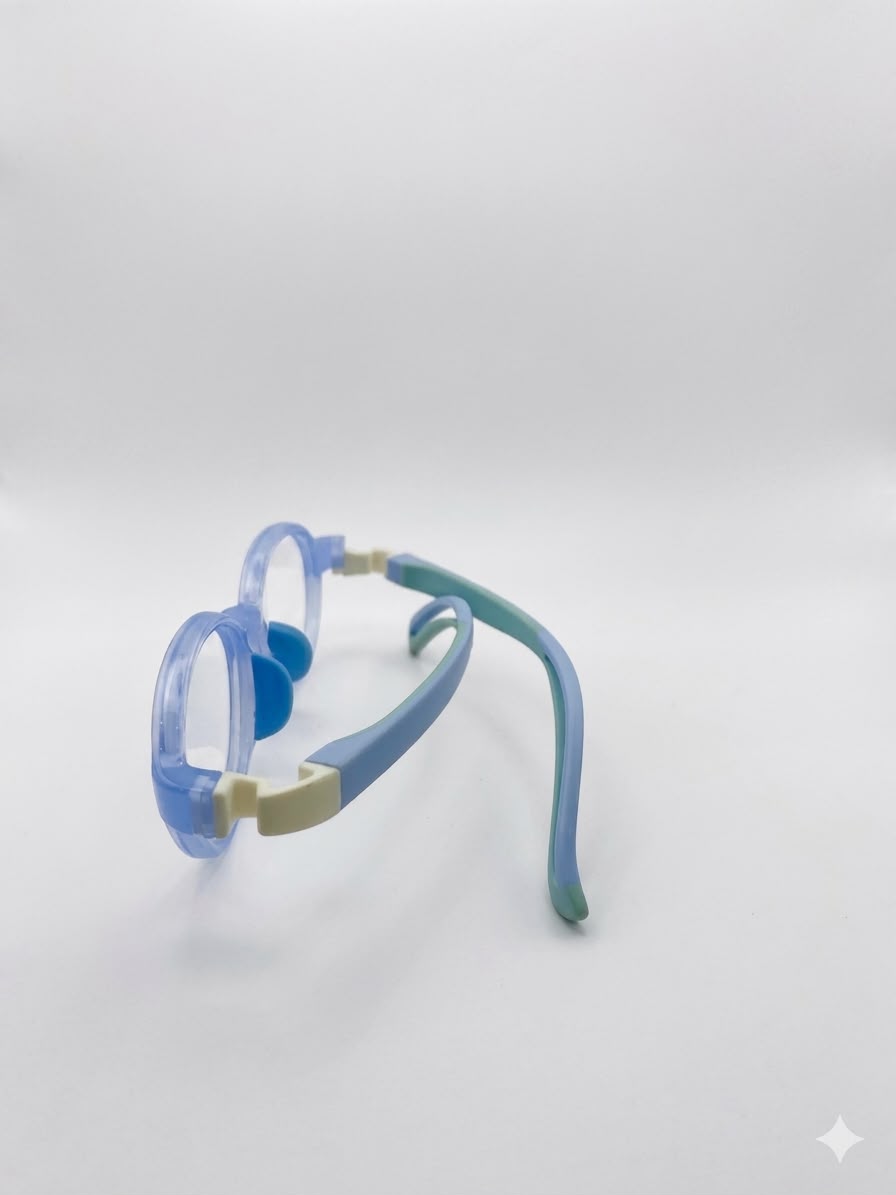 Lentes Oftálmicos Infantiles "Voir Plus" - Montura Flexible Azul y Verde