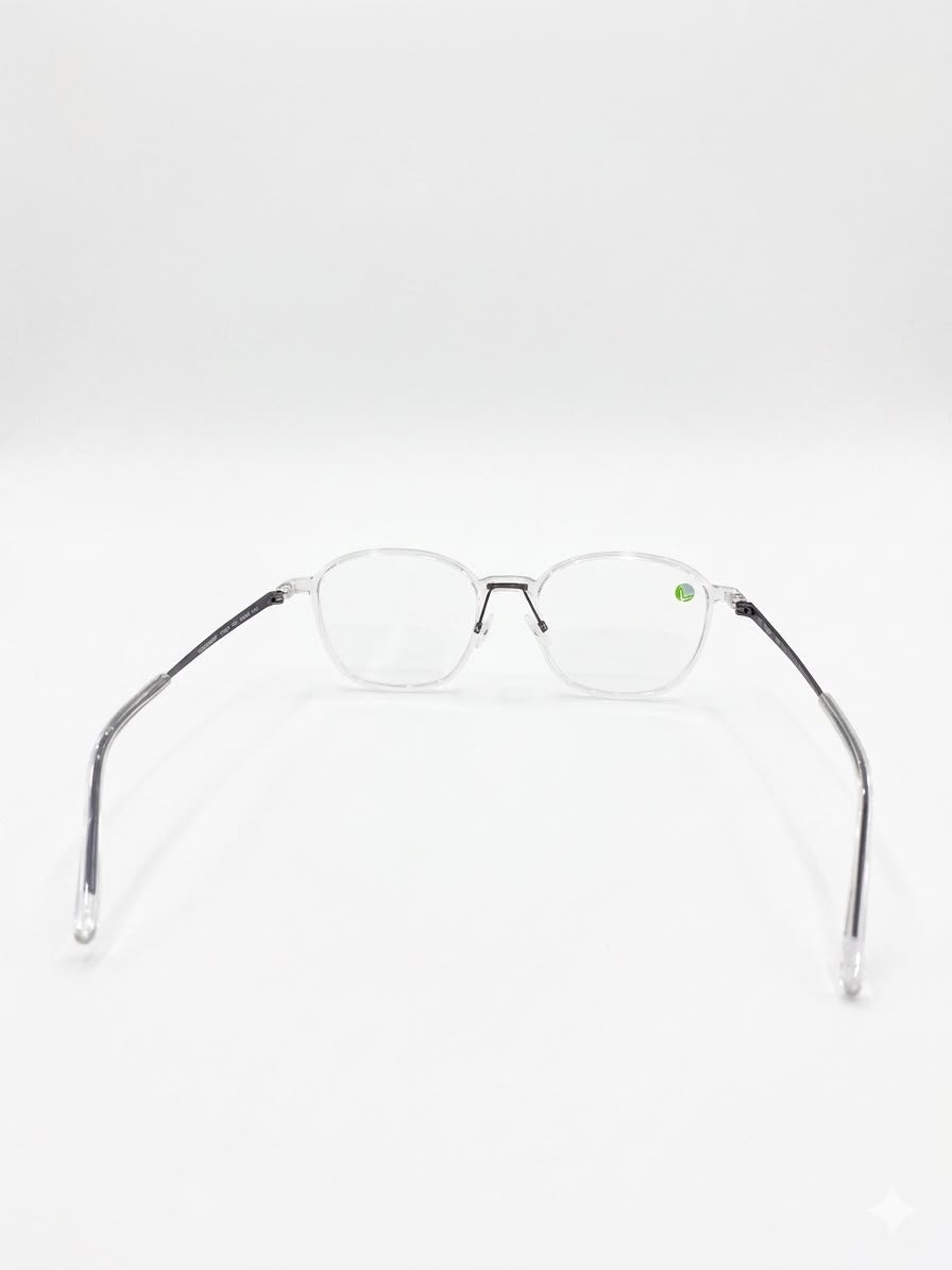 Lentes de Montura Transparente Estilo "Pure"