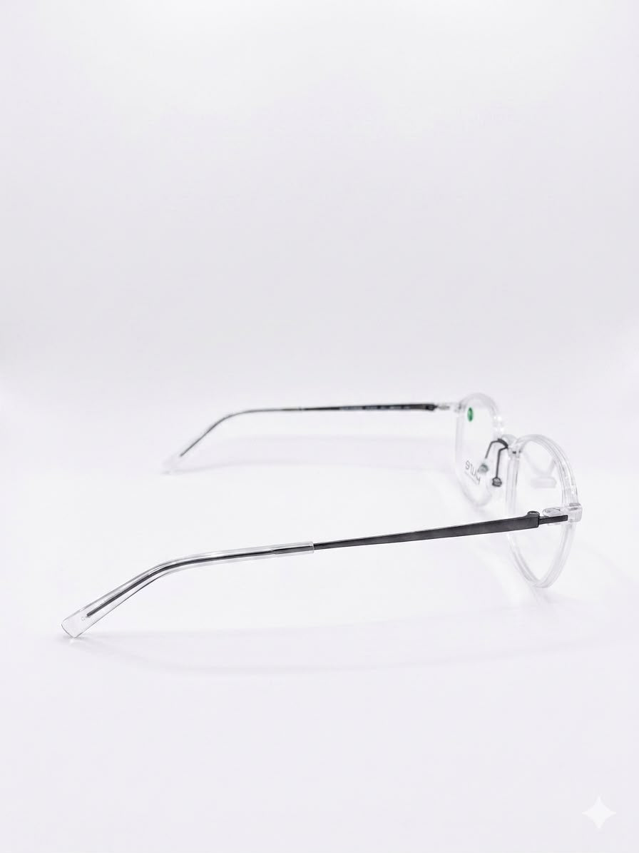 Lentes de Montura Transparente Estilo "Pure"
