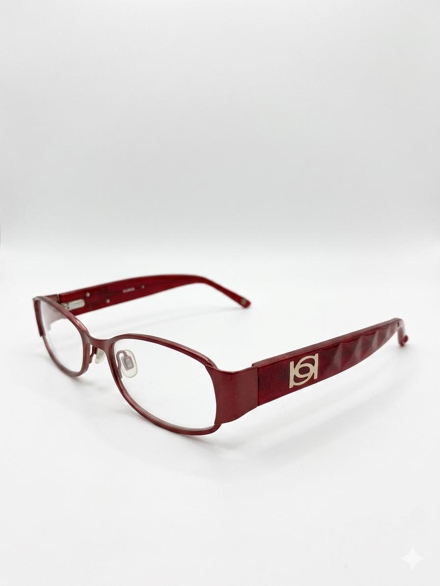 Lentes Oftálmicos Bebe - Color Rojo con Detalle en Varilla