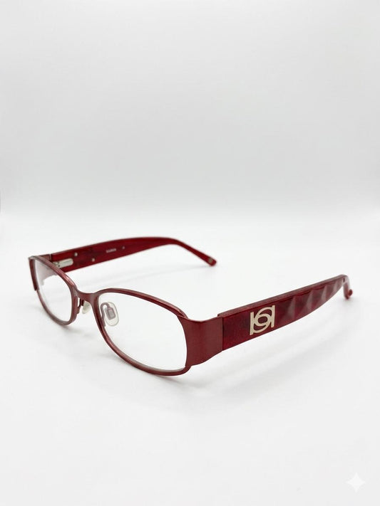 Lentes Oftálmicos Bebe - Color Rojo con Detalle en Varilla