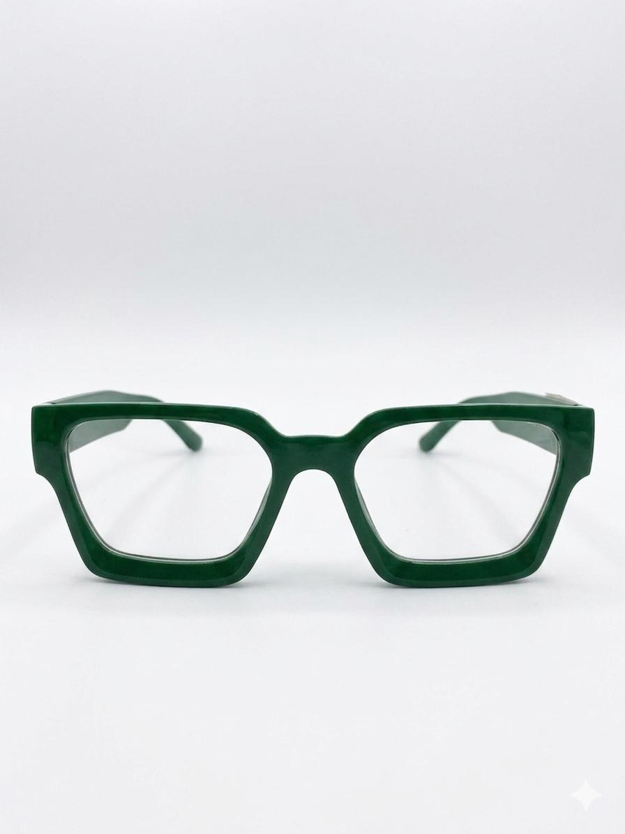 Monturas Oftálmicas Fytöö Verde Rectangulares