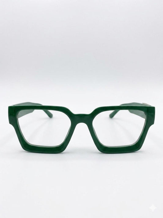 Monturas Oftálmicas Fytöö Verde Rectangulares