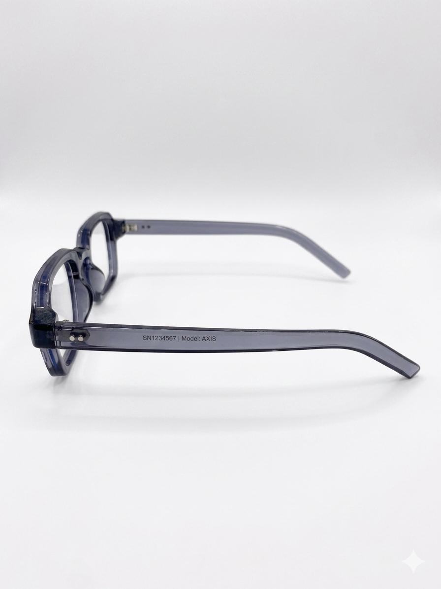 Colección de Gafas con Montura Translúcida Azul Marino