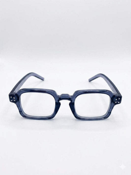 Colección de Gafas con Montura Translúcida Azul Marino