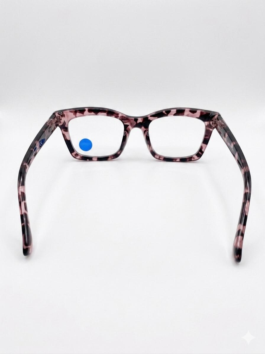 Gafas de lectura estilo carey con filtro de luz azul (Graduación