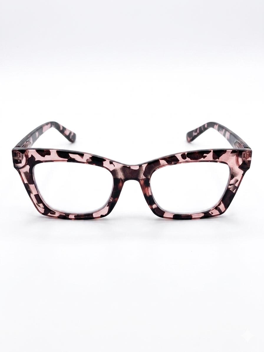 Gafas de lectura estilo carey con filtro de luz azul (Graduación