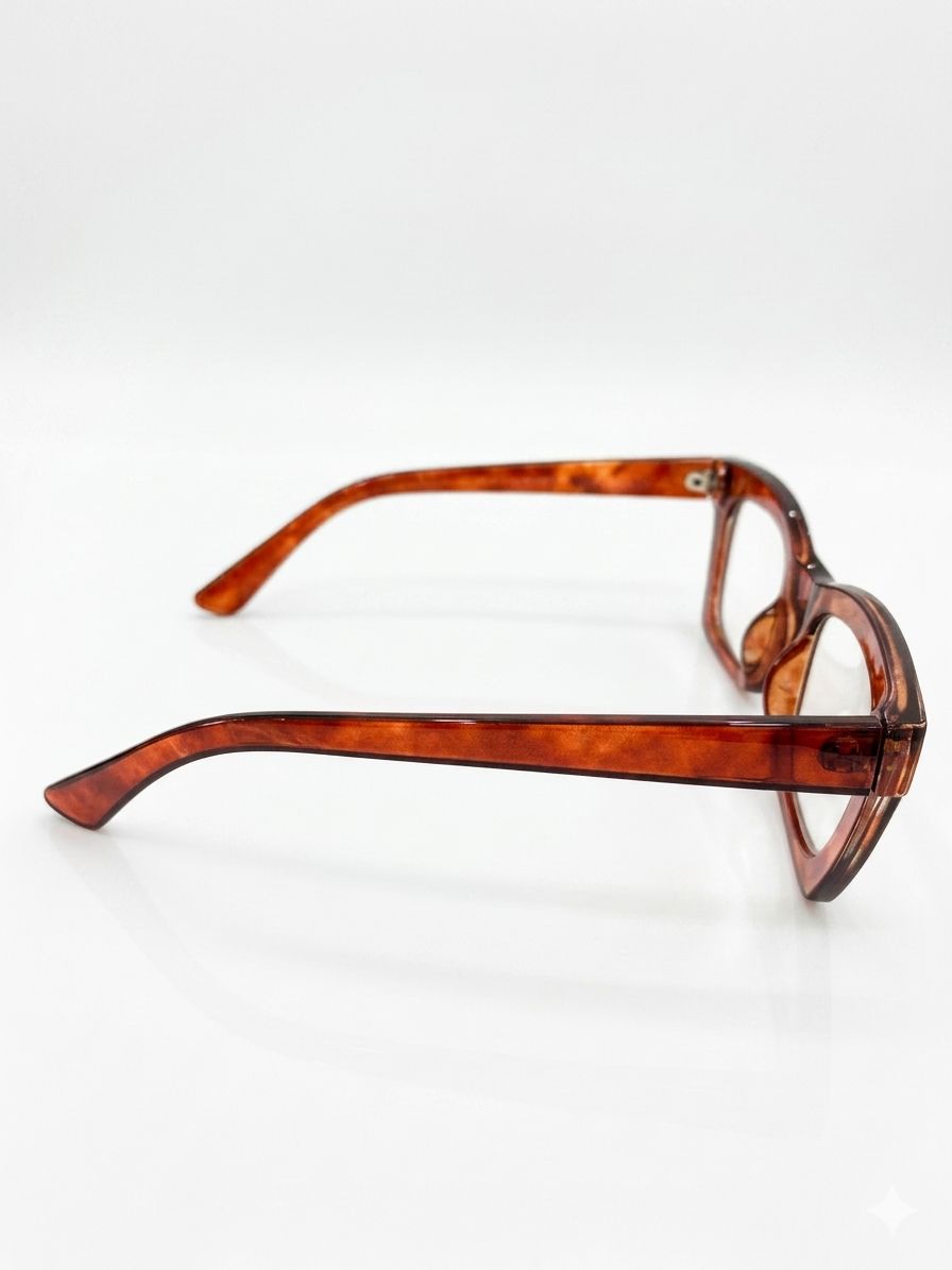 Gafas de Lectura Estilo Carey con Montura Cuadrada - Diseño Clásico