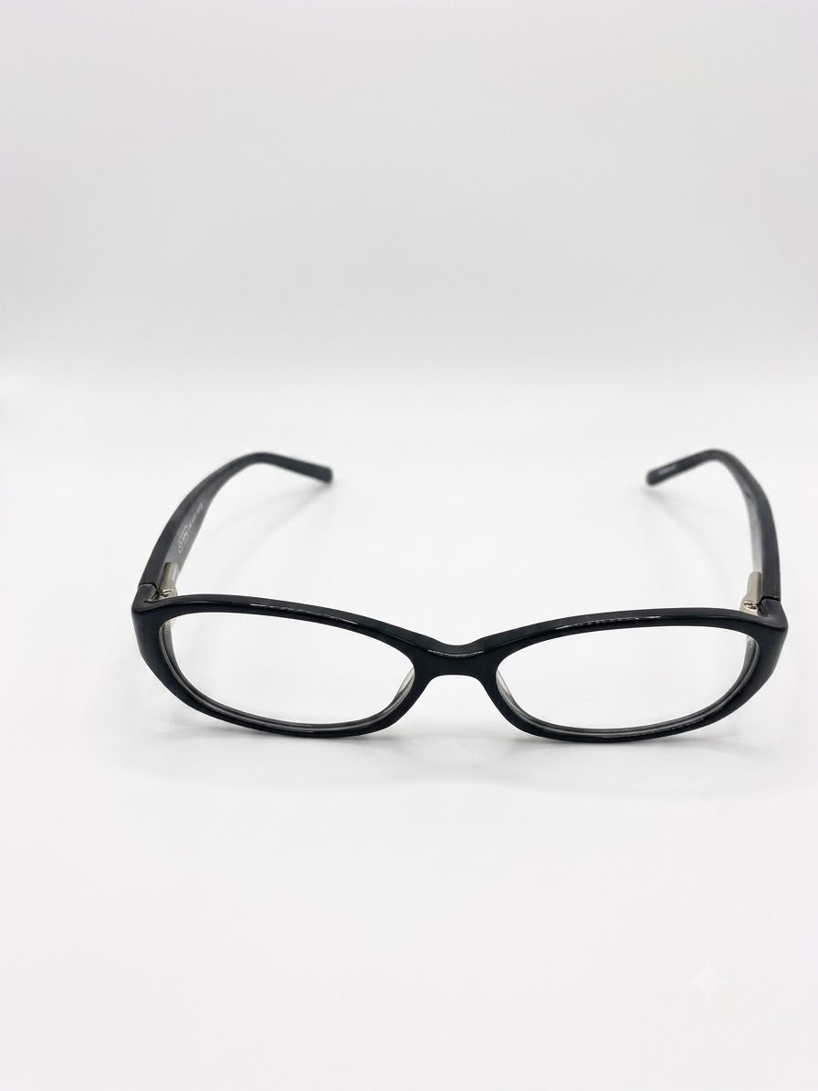 Lentes Ópticos Coach - Negros con Patillas Estampadas