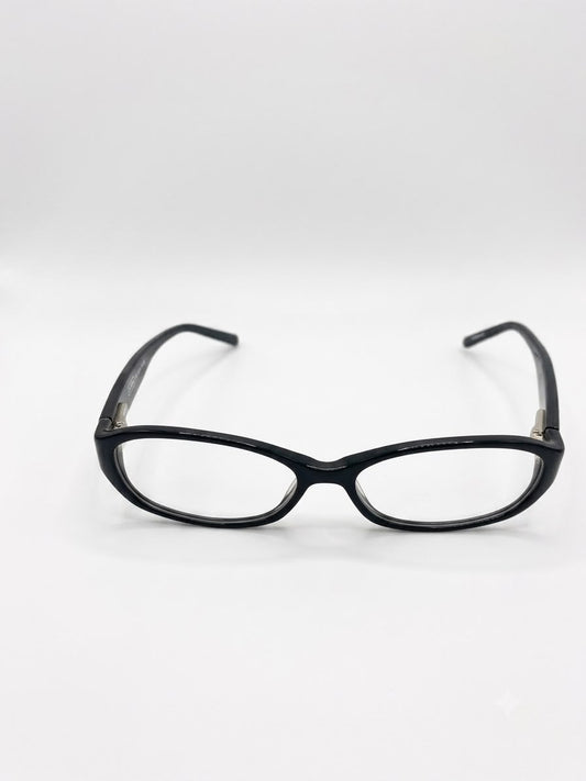 Lentes Ópticos Coach - Negros con Patillas Estampadas
