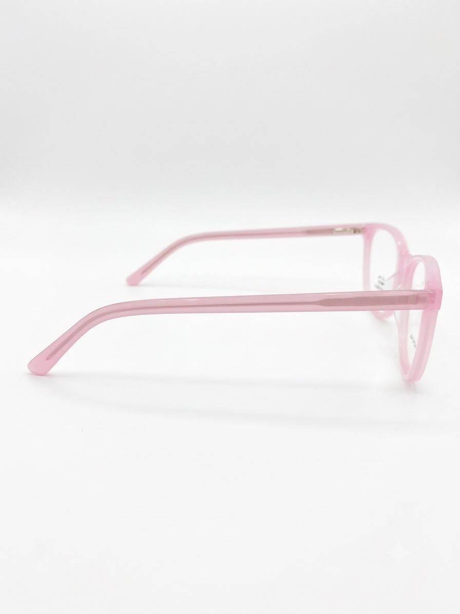 Montura para Lentes Master MS - Rosa Translúcido (Modelo M1733)
