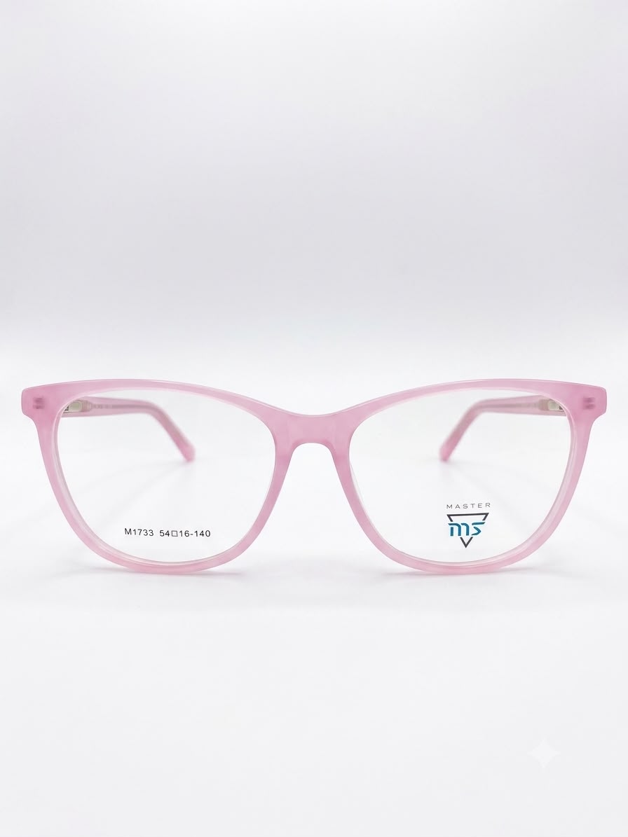 Montura para Lentes Master MS - Rosa Translúcido (Modelo M1733)