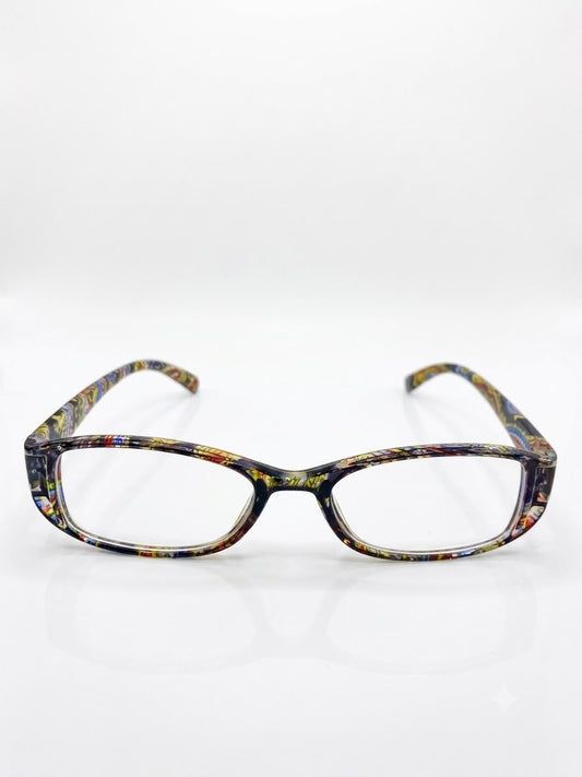 Lentes de Lectura Estilo Bohemio con Estampado Vintage
