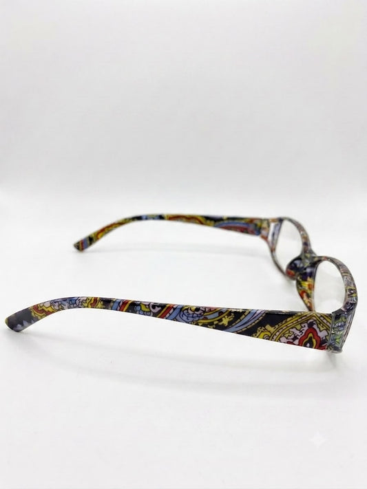 Lentes de Lectura Estilo Bohemio con Estampado Vintage