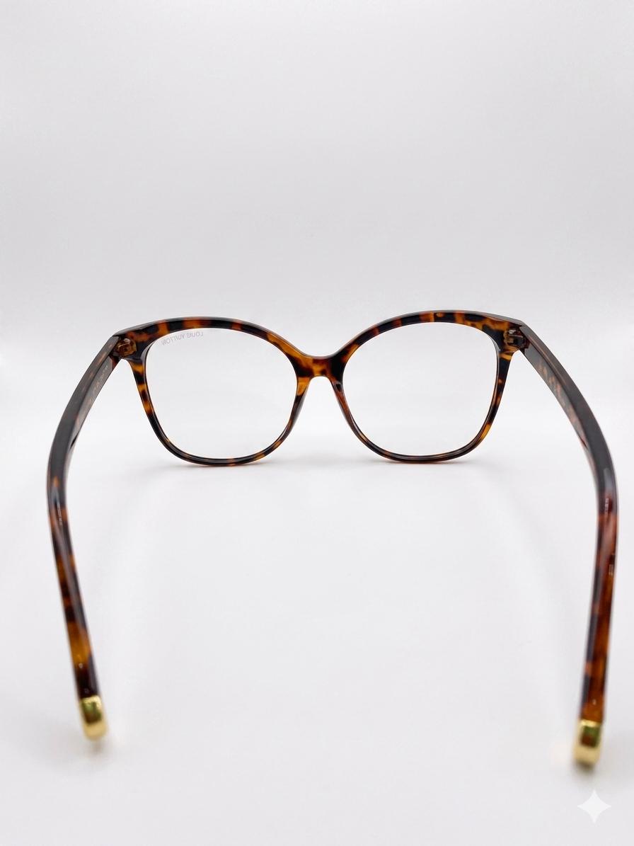 Elegancia Icónica: Gafas Louis Vuitton con Patrón de Carey