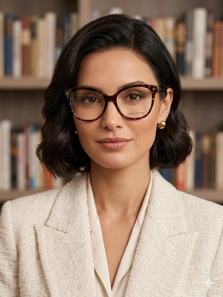 Elegancia Icónica: Gafas Louis Vuitton con Patrón de Carey